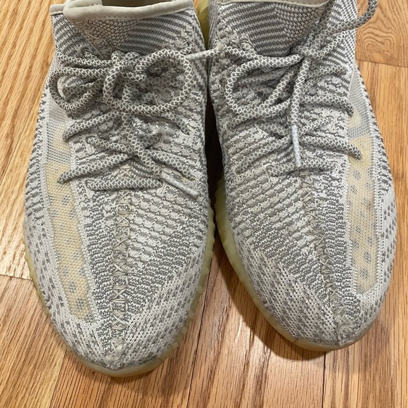 Yeezy Gray and Cream Sneakers - Picture 5 of 13